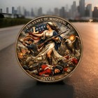 250 Years Of Whooping A   2026 1oz Avdp  999 Fine Copper In Tube Of 20 New 2026