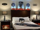 Light Up Led Porsche Sign  5 1ft Long  6inch Tall  Remote Controlled  Wall Plug