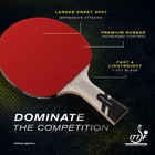 Pro Spin Ping Pong Paddles - Professional Level Table Tennis Rackets With Carbon