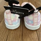 Bebe Girls Low Top Tie Dye Sneakers Pink Multi Girls Size 3