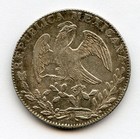 Mexico 1845-go-pm 8 Reales Guanajuato Nice Toned Choice Au   Km 377 8