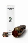 Arh Ayurvedic Pure  Copper Water Bottle  1 Litre Multicolor Design