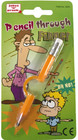 Pencil Through Finger Prank Joke Gag Magic Trick Thru Funny School Yellow Prop