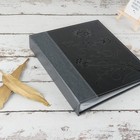 8x10 Photo Album Leather Cover Holds 50 Vertical Photos Clear Pocket Pages Black