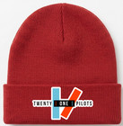 Custom Twenty One Pilots Beanies  Red  Multiple Designs   New  Unisex   Clique