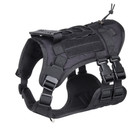 Tactical Dog Harness With Handle No-pull Large Military Dog Vest Us Working Dog