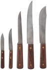 5-piece Old Hickory Knife Set - High Carbon Steel Blades  Wooden Handles  Kitche