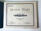 Ca 1936 Cunard White Star Line Rms Queen Mary Illustrated Souvenir Booklet Ship
