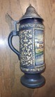 Antique German Rudesheim Lidded Stein  2070 Original King