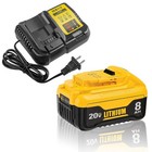 For Dewalt 20v Max Xr 8 0ah Lithium Ion Battery Dcb204 Dcb208 And Dcb112 Charger