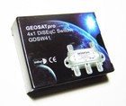 Geosatpro 4x1 Diseqc Fta Satellite Switch Diseqc 2 0 Model Gdsw41  4x1 Switch