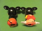 Vintage Walt Disney Mickey   Minnie Mouse Toys  Korea 