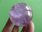 Natural Amethyst Quartz Rainbows Ball Crystal Sphere Orb Healing 176g