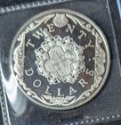 X3   Silver  20 British Virgin Island Coins    925 Sterline 19 09g Each