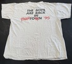 Vtg 1995 Metallica Donington Metclub Fan Club Shirt Xl Giant Tultex Devito