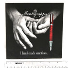 Vintage Montegrappa  hand-made Emotions  Pen Catalog   Reference Book  2006 2007