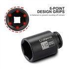6-point 1 2-inch Drive Deep Impact Socket- 1-1 2   sae   Cr-mo  1 2-inch Drive 6
