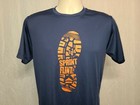 2014 Sprint To Flint 5k   Fun Run Youth Large Blue Jersey