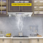36  Built-in insert Range Hood 900cfm 4-speed Exhaust Fan Kitchen Stove