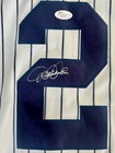 New York Yankees Derek Jeter Signed Jersey Jsa Coa Authentic Mlb Autograph Hof