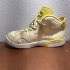 Nike Air Jordan 6 Retro Shoes Youth Size 2y Citron Tint Yellow Ps 543389-800