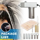 Professional Dreadlock Machine For Braiding Hair With 290 Accessories And 6 Head