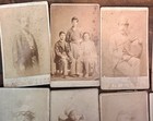 Big Lot Of Antique 19th Century Japanese Cdv Photo Japan Photographers 1800s
