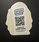 Dutch Bros Fathers Day Dutch Dad Mountain Man   Big Foot Sticker