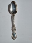 Antique  1903-1917  1835 R Wallace Large Silver Plated Floral Serving Spoon