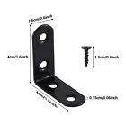 Stainless Steel L-shaped Bracket Corner Brace 1 5in 90 Degree Angle Corner Lot