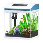 2 Gallon Glass Aquarium Starter Kit Led Light Betta Shrimp Guppy Self Cleaning