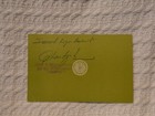 Vintage 1960s Indian India Tourist Pass Card Visa Document