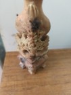Vintage Carved Chinese Soapstone Brush Pot Vase