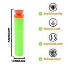 Ekind 200 Pcs Suction Darts Refill Pack Foam Bullet Compatible For Nerf N-strike