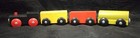 Wooden Train Cars Set Of 4  no Track 
