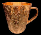 With Love From Absolut Elyx Copper Lined Pineapple Embossed Mug