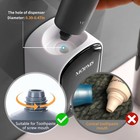 Toothpaste Dispenser Wall Mounted For Bathroom Automatic Toothpaste Squeezer    