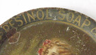 Antique Vtg Resinol Soap And Ointment Skin Diseases Change Coin Tip Trinket Tray