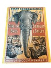 Barnum And Bailey Circus Poster Vintage 1971 Consolidation Zoo Lion Bear 17x24    