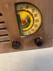 Vintage Regal Art Deco Tube Radio  Wood Case 