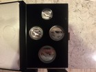 1997-w 4-coin Set Proof Platinum Eagle Statue Liberty  100  50  25  10 Box   Coa