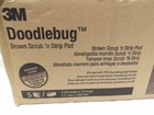 3m Doodlebug Brown Scrub n Strip Pad  8541  box Of 5 
