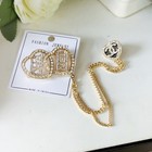 Flower Pearl Rhinestone Enamel Electroplated Brooch  12 Style 