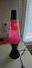 Vintage 1994 Lava Lite Model 8404 Midnight Series Lava Lamp - Pink Original 