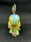 Vintage Ceramic Baby Blue Bird Scissor Scissors Holder Pin Cushion Japan Rare
