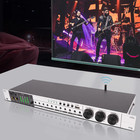 Professional 4-mic Karaoke Mixer  Non-slip  Ati-howling  Bluetooth   Usb   Optic