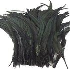 Nature Rooster Coque Tails Feathers Costume Craft Decoration 12-14inch Black