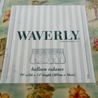Waverly Palm Coast Sand Balloon Valances Coastal Beach Cottage 79x14 Inch New