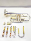 Yamaha Ycr-4330gs Bb Cornet Silver Plated Ml Bore Used With Case 