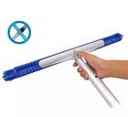Mainstays Quality 20  Flexible Pool Brush With Aluminum Back Scrub Bristle Nice 